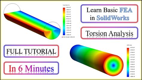 torsion test solidworks|Torsion Analysis on Circular Shaft in SolidWorks .